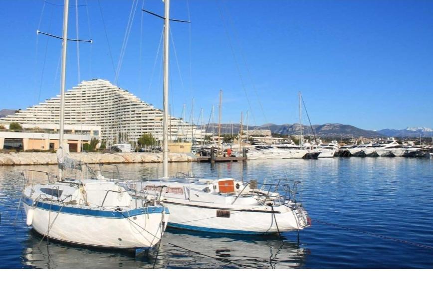 Charmant Studio Villeneuve-Loubet Ngoại thất bức ảnh