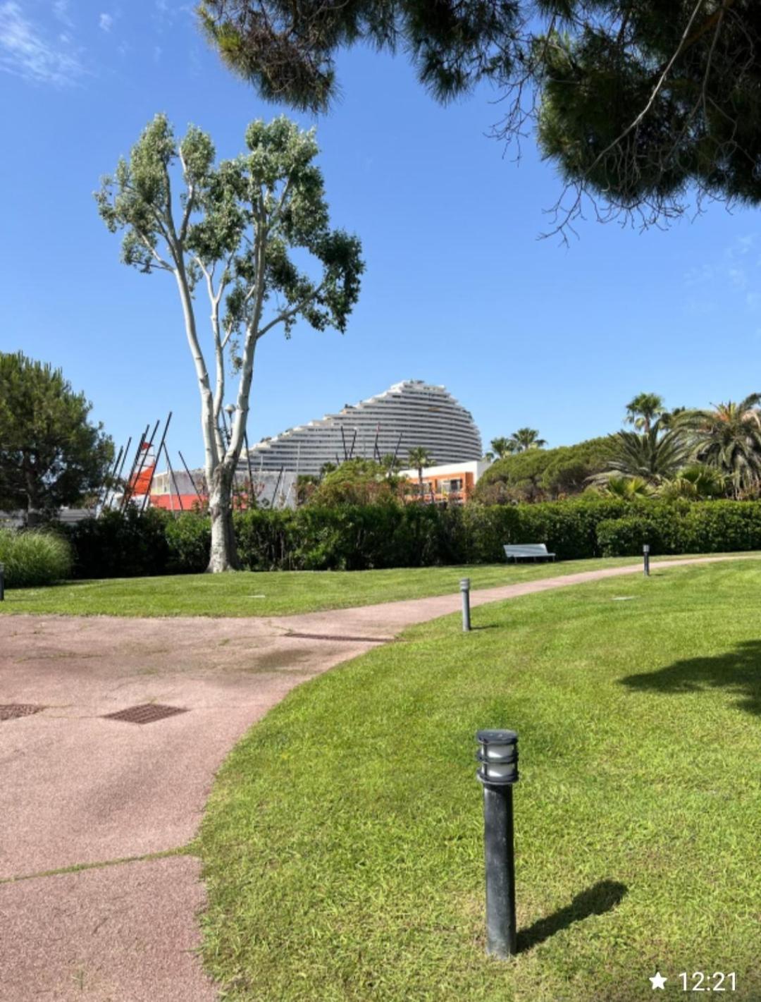 Charmant Studio Villeneuve-Loubet Ngoại thất bức ảnh