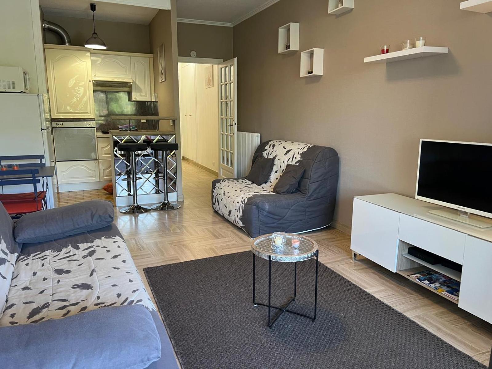 Charmant Studio Villeneuve-Loubet Ngoại thất bức ảnh